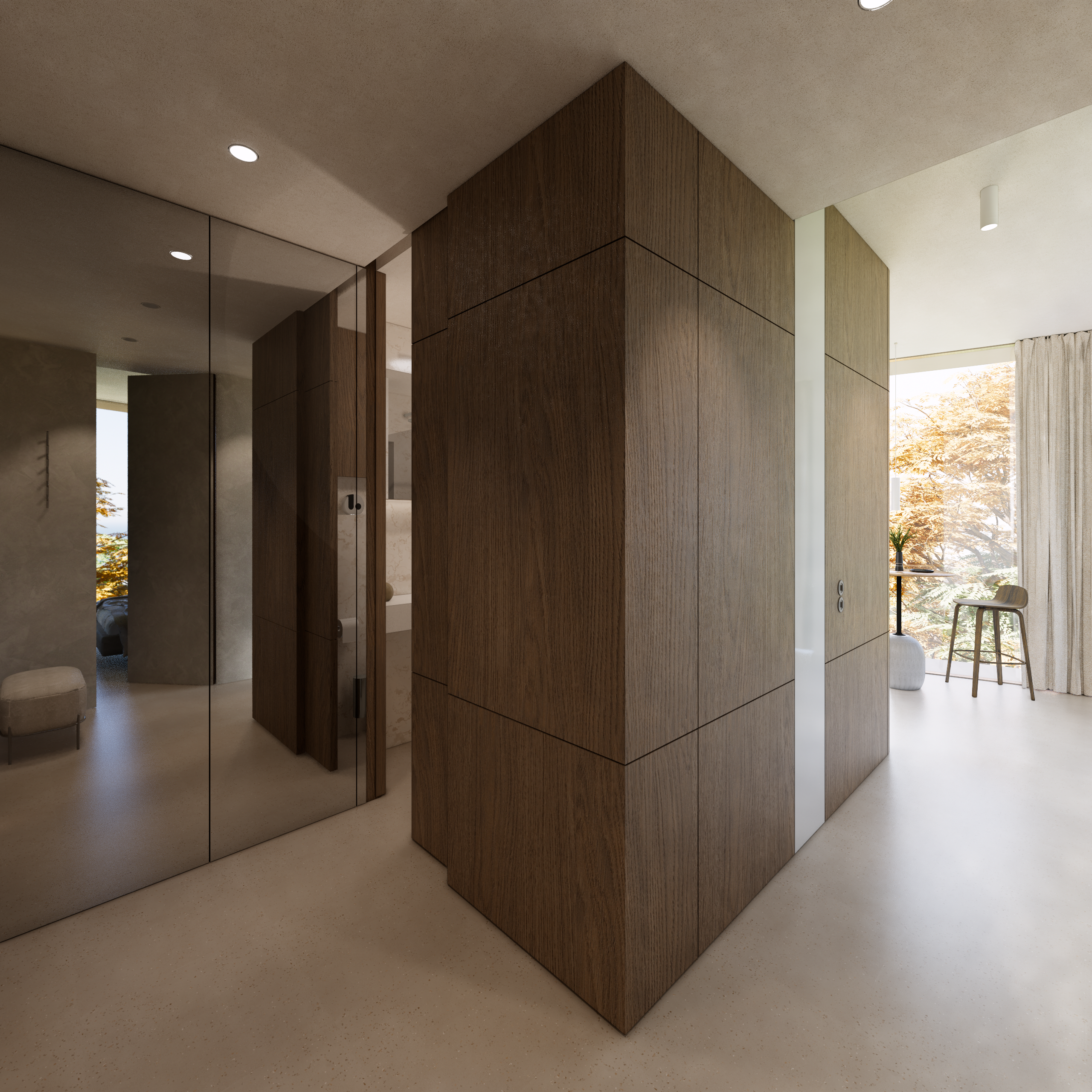 Small bright apartment