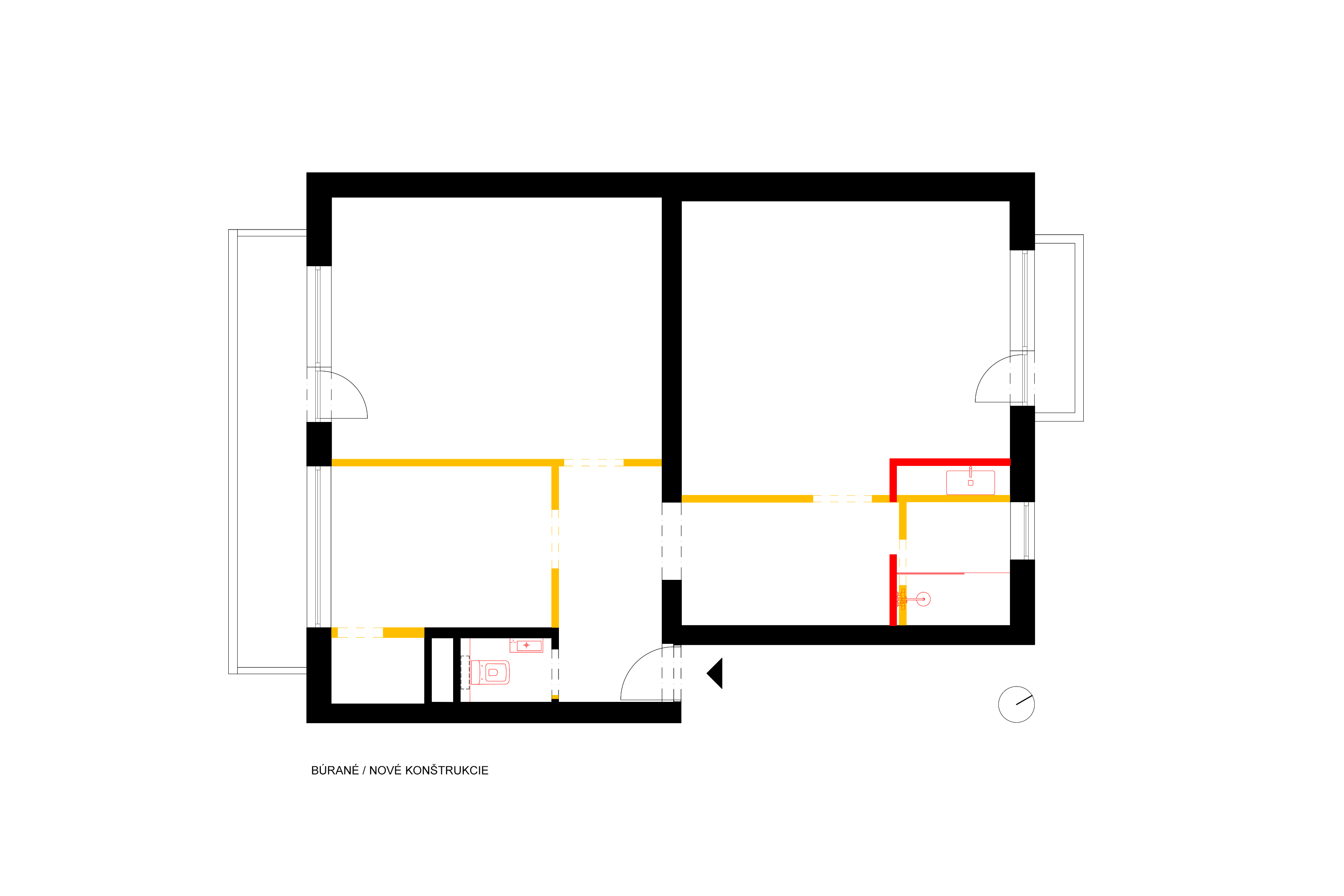 Renovation of a 1960s apartment